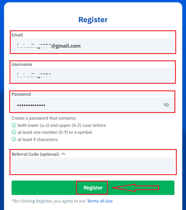 How to Register and Verify Account in BTSE